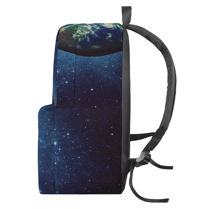 Earth And Space Print Backpack