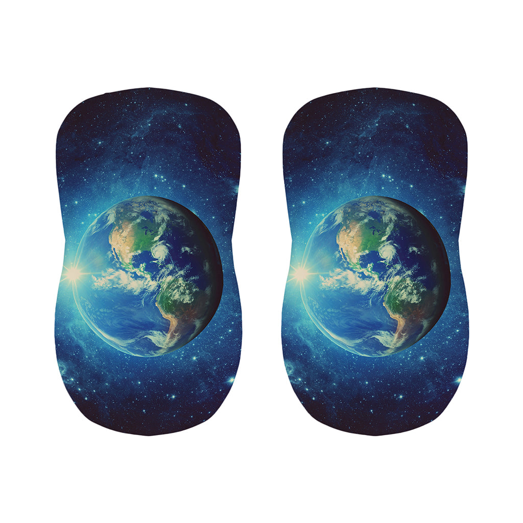 Earth And Space Print Bar Stool Covers