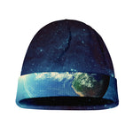 Earth And Space Print Beanie