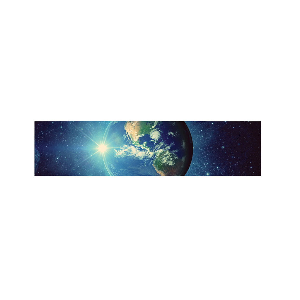 Earth And Space Print Bed Runner