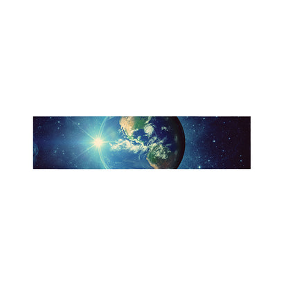 Earth And Space Print Bed Runner
