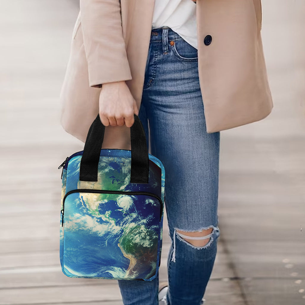 Earth And Space Print Bible Tote Bag
