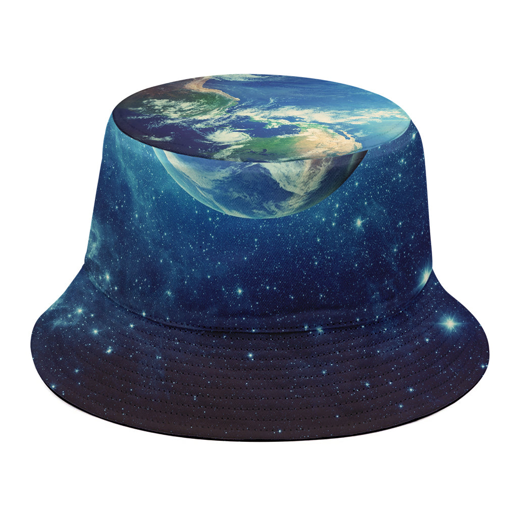 Earth And Space Print Bucket Hat