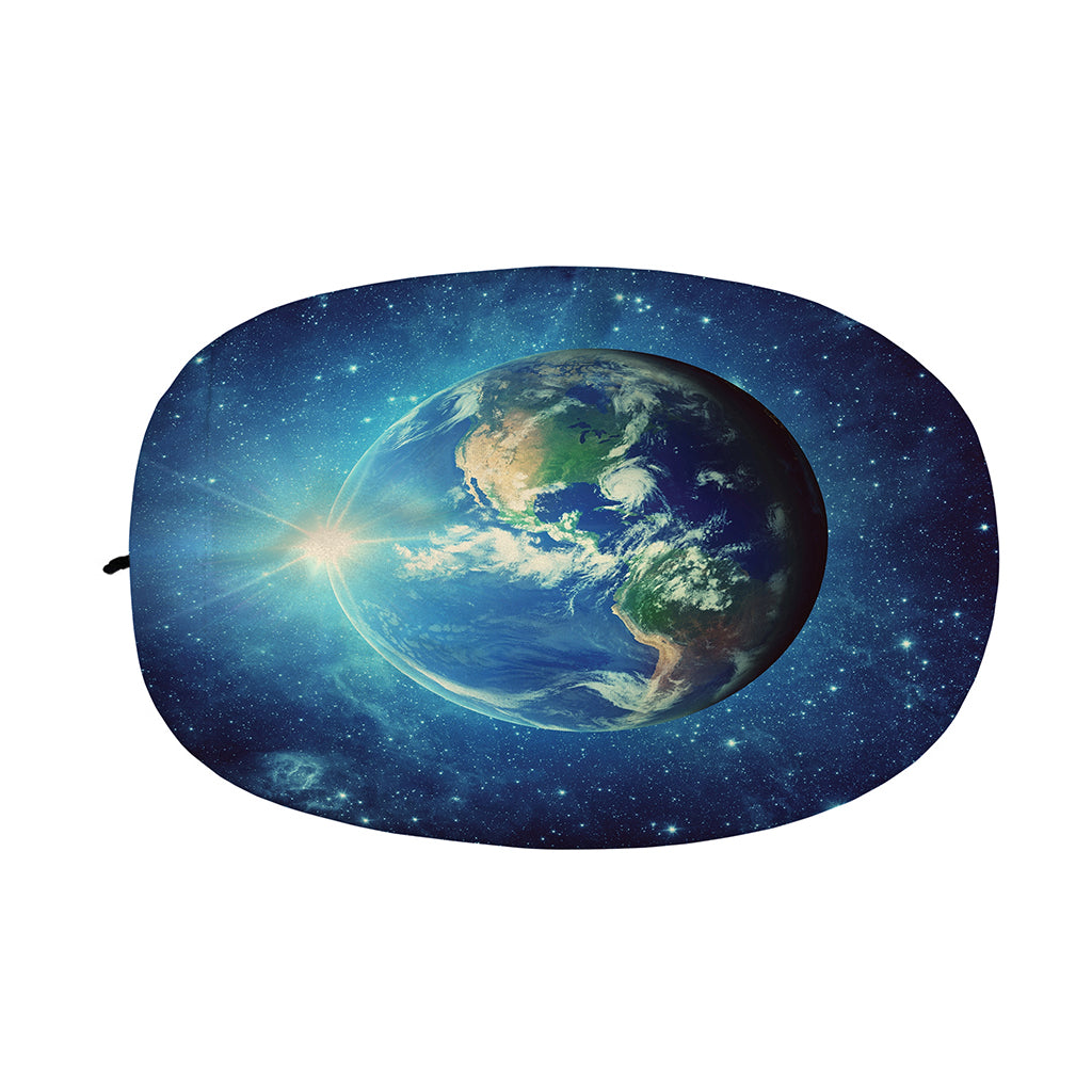 Earth And Space Print Car Side Mirror Covers