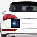 Earth And Space Print Car Sticker