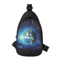 Earth And Space Print Sling Bag