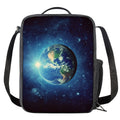 Earth And Space Print Crossbody Lunch Bag