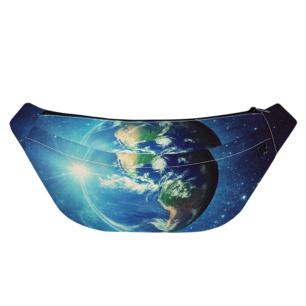 Earth And Space Print Fanny Pack