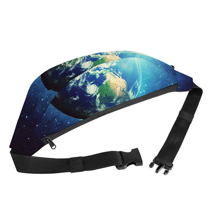 Earth And Space Print Fanny Pack