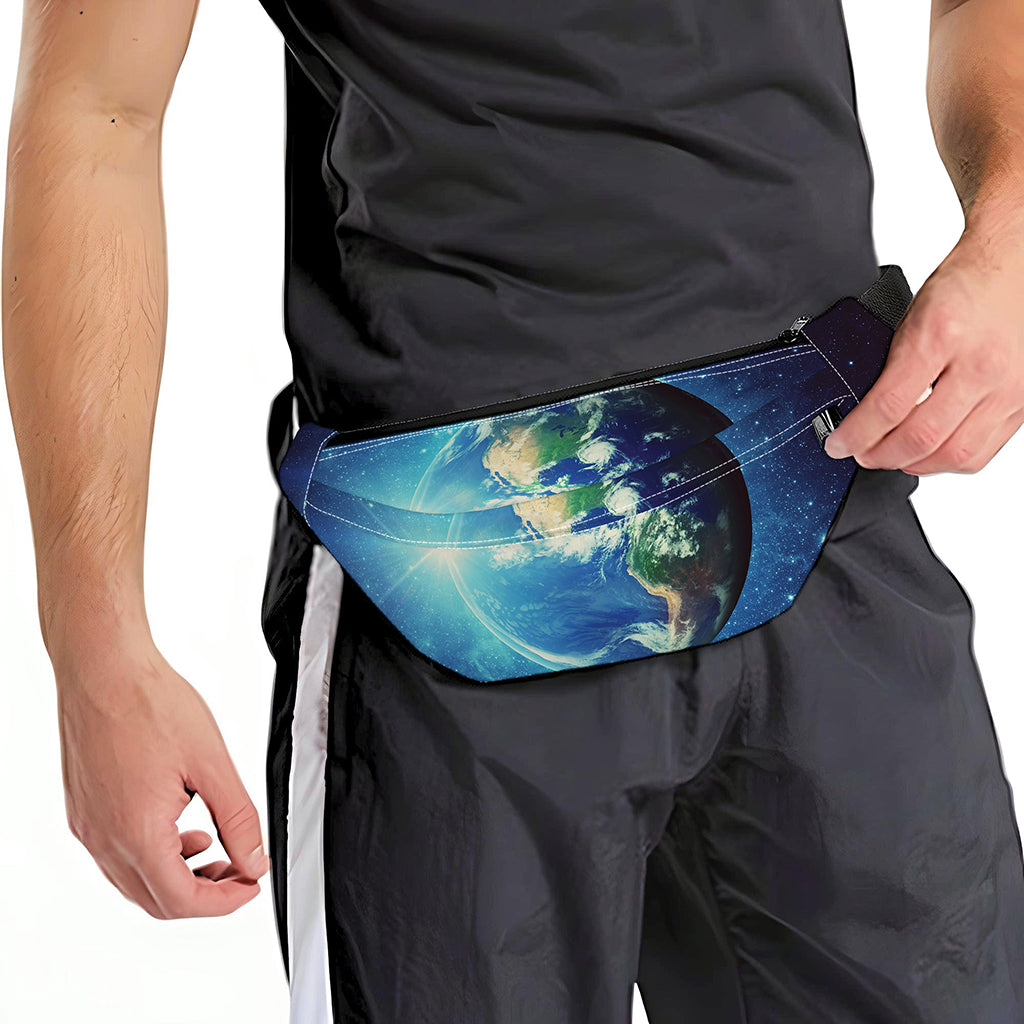 Earth And Space Print Fanny Pack