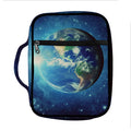 Earth And Space Print Front Pocket Bible Bag