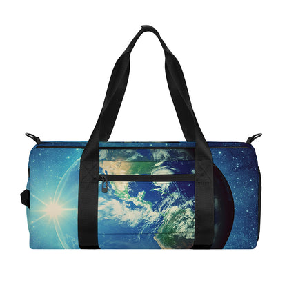 Earth And Space Print Gym Bag