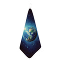 Earth And Space Print Hand Towel