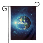 Earth And Space Print House Flag