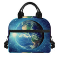 Earth And Space Print Insulated Lunch Bag