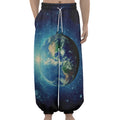 Earth And Space Print Lantern Pants