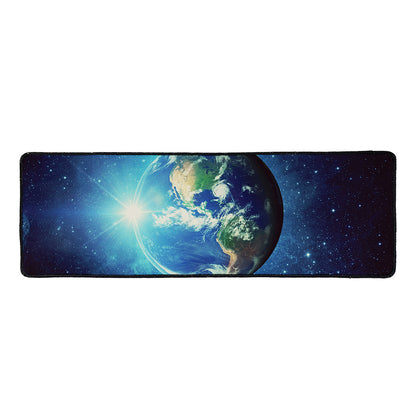 Earth And Space Print Long Kitchen Mat