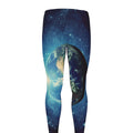 Earth And Space Print Men's Leggings