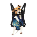 Earth And Space Print Pet Carrier Backpack
