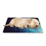 Earth And Space Print Pet Cooling Mat Cover