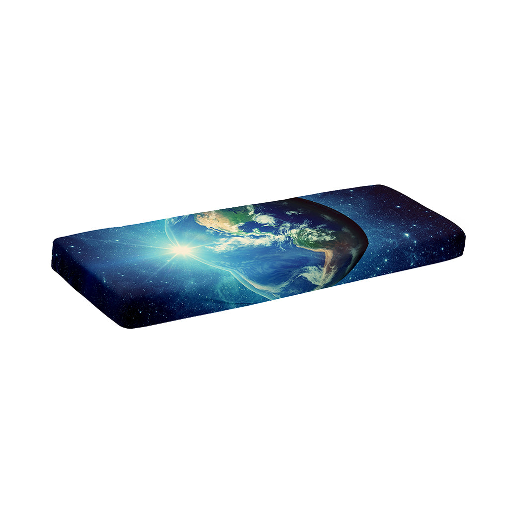 Earth And Space Print Piano Keyboard Cover