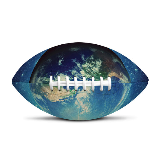 Earth And Space Print Rugby Ball