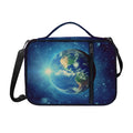 Earth And Space Print Shoulder Strap Bible Bag