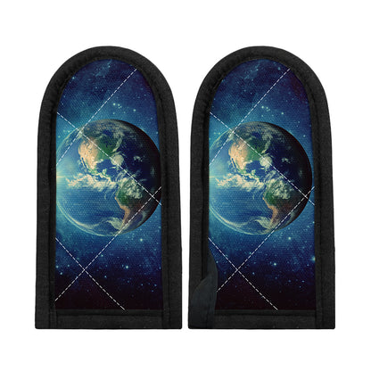 Earth And Space Print Skillet Handle Cover