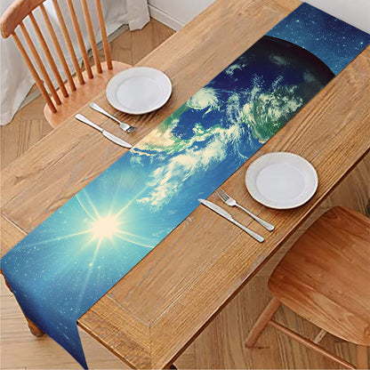 Earth And Space Print Table Runner