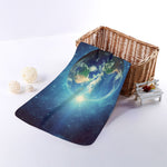 Earth And Space Print Towel