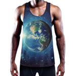 Earth And Space Print Training Tank Top