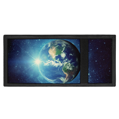 Earth And Space Print Trifold Wallet