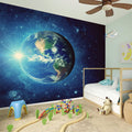 Earth And Space Print Wall Sticker