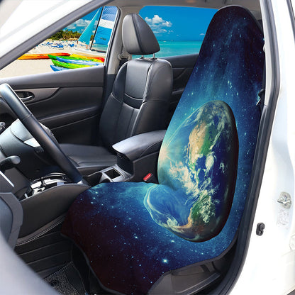 Earth And Space Print Waterproof Car Seat Cover