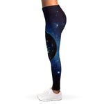 Earth And Space Print Women's Leggings