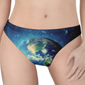 Earth And Space Print Women's Thong