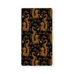 Eastern Dragon Pattern Print Baby Crib Sheet