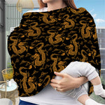 Eastern Dragon Pattern Print Baby Seat Cover