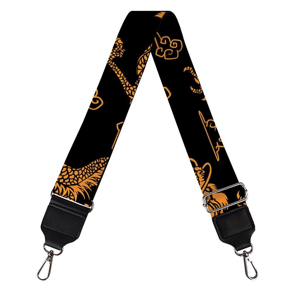Eastern Dragon Pattern Print Bag Strap