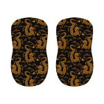 Eastern Dragon Pattern Print Bar Stool Covers