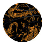 Eastern Dragon Pattern Print Basketball