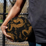 Eastern Dragon Pattern Print Basketball