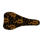 Eastern Dragon Pattern Print Bicycle Seat Cover