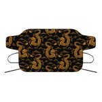 Eastern Dragon Pattern Print Car Windshield Snow Cover