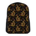 Eastern Dragon Pattern Print Casual Backpack