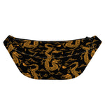 Eastern Dragon Pattern Print Fanny Pack