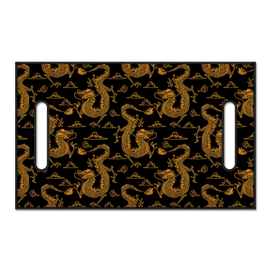 Eastern Dragon Pattern Print Golf Cart Seat Cover