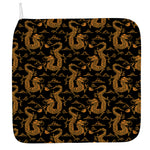 Eastern Dragon Pattern Print Hand Towel