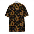 Eastern Dragon Pattern Print Hawaiian Shirt