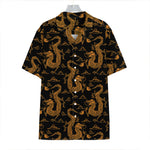 Eastern Dragon Pattern Print Hawaiian Shirt